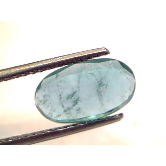 2.47 Ct Untreated Natural Zambian Emerald Gemstone Panna Gemstone