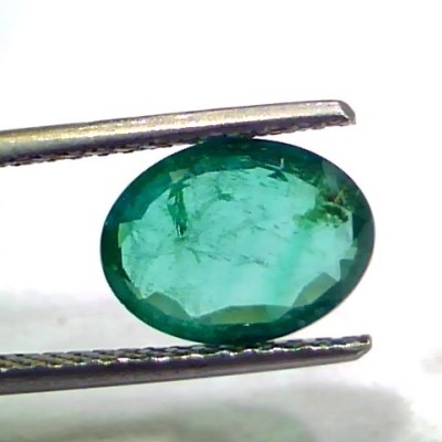 2.52 Ct Untreated Natural Zambian Emerald Gemstone Panna Gems AAAAA