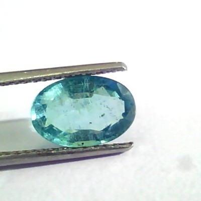 2.58 Ct Untreated Natural Zambian Emerald Gemstone Panna AAA