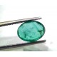 2.52 Ct Untreated Natural Zambian Emerald Gemstone Panna Gems AAAAA
