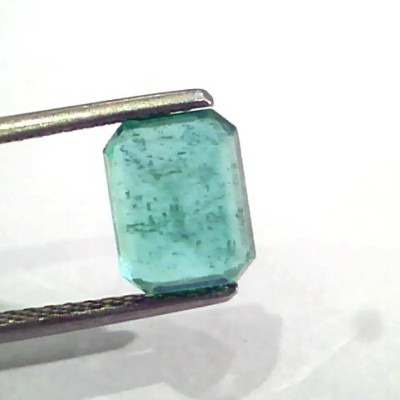 2.60 Ct Untreated Natural Zambian Emerald Gemstone Panna AAA