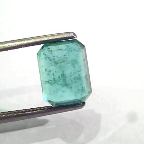 2.60 Ct Untreated Natural Zambian Emerald Gemstone Panna AAA