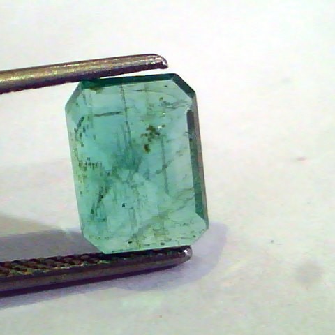 2.54 Ct Untreated Natural Zambian Emerald Gemstone Panna stone