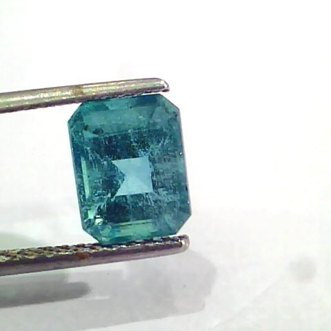 2.61 Ct Untreated Natural Zambian Emerald Gemstone Panna AAA