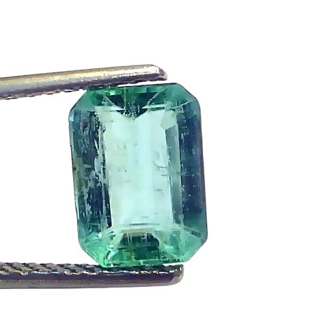 2.54 Ct GII Certified Untreated Natural Zambian Emerald Panna Gems 2.54 Ct GII Certified Untreated Natural Zambian Emerald Panna Gems