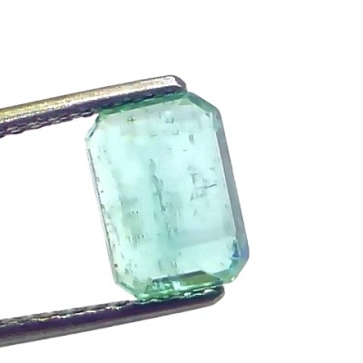 2.54 Ct GII Certified Untreated Natural Zambian Emerald Panna Gems 2.54 Ct GII Certified Untreated Natural Zambian Emerald Panna Gems