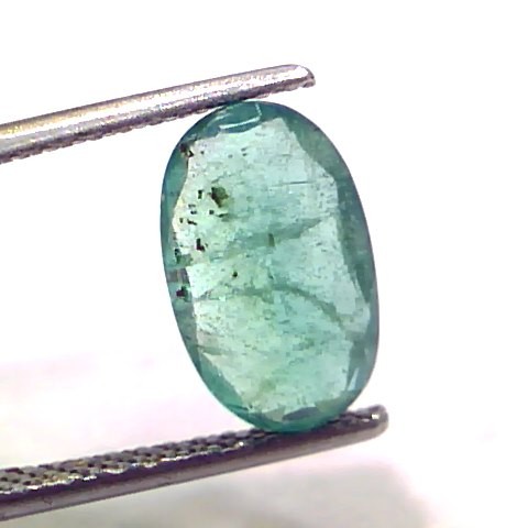 2.56 Ct Untreated Natural Zambian Emerald Gemstone Panna Gems