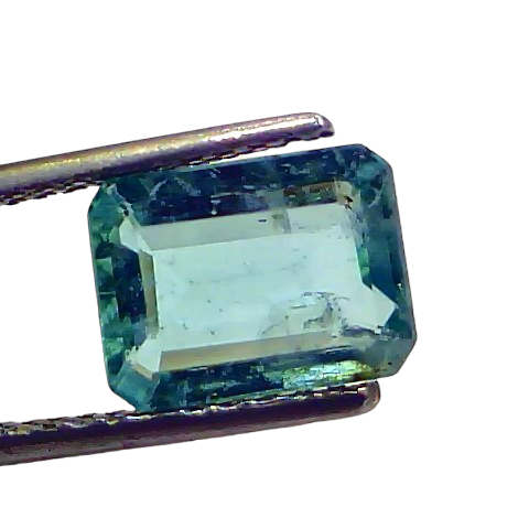 2.55 Ct GII Certified Untreated Natural Zambian Emerald Panna Gemstone 2.55 Ct GII Certified Untreated Natural Zambian Emerald Panna Gemstone