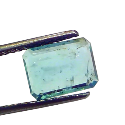 2.55 Ct GII Certified Untreated Natural Zambian Emerald Panna Gemstone 2.55 Ct GII Certified Untreated Natural Zambian Emerald Panna Gemstone