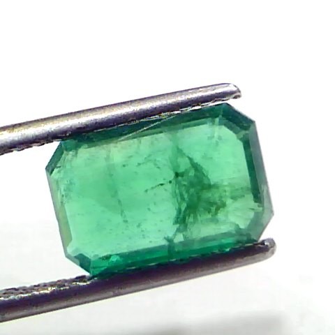 2.55 Ct GII Certified Untreated Natural Zambian Emerald Gems AAA
