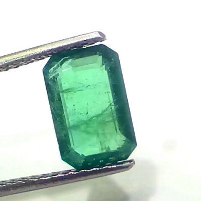 2.55 Ct GII Certified Untreated Natural Zambian Emerald Gems AAA