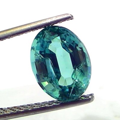 2.56 Ct IGI Certified Untreated Natural Zambian Emerald Gemstone AAA