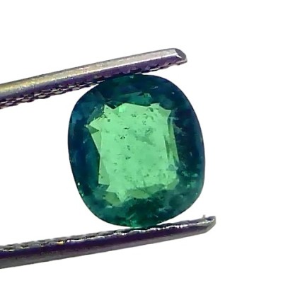 2.56 Ct GII Certified Untreated Natural Zambian Emerald Panna AAA 2.56 Ct GII Certified Untreated Natural Zambian Emerald Panna AAA
