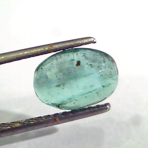 2.57 Ct Unheated Untreated Natural Zambian Emerald Panna