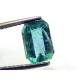 2.57 Ct GII Certified Untreated Natural Zambian Emerald Gemstone AAA