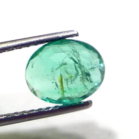 2.57 Ct GII Certified Untreated Natural Zambian Emerald Gems AAAA