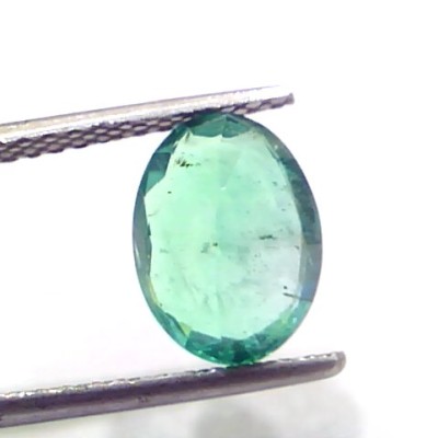 2.58 Ct GII Certified Untreated Natural Zambian Emerald Gems AAAAA
