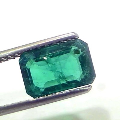2.58 Ct GII Certified Untreated Natural Zambian Emerald Gems AAA