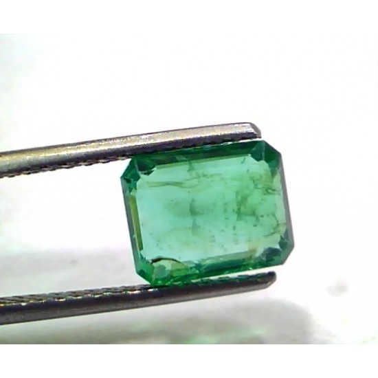 2.59 Ct Untreated Natural Zambian Emerald Gemstone Panna Gems AAAAA