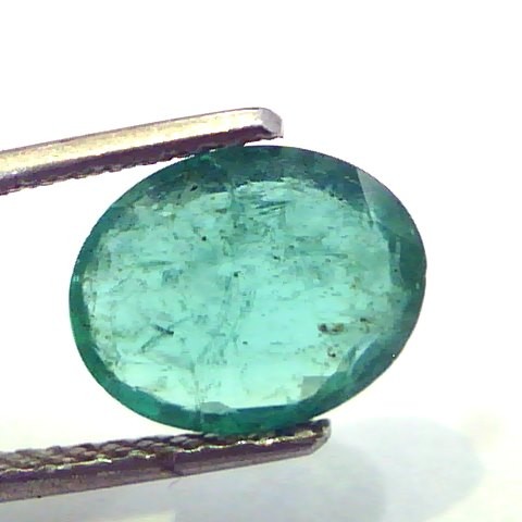 2.65 Ct Unheated Untreated Natural Zambian Emerald AA