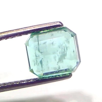 2.66 Ct Certified Untreated Natural Zambian Emerald Gemstone Panna