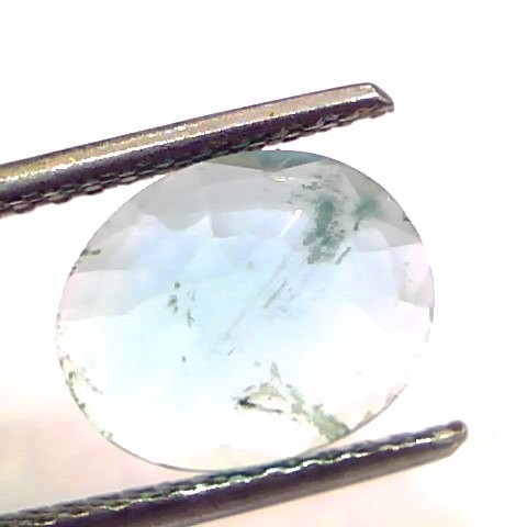 2.46 Ct Untreated Natural Zambian Emerald Gemstone Panna Gemstone