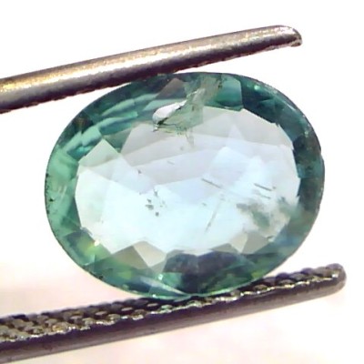 2.46 Ct Untreated Natural Zambian Emerald Gemstone Panna Gemstone