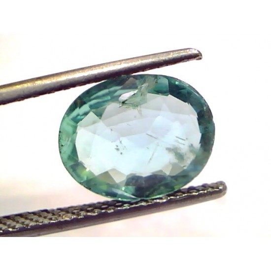 2.46 Ct Untreated Natural Zambian Emerald Gemstone Panna Gemstone