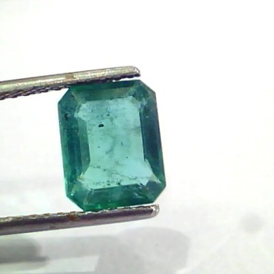 2.67 Ct Untreated Natural Zambian Emerald Gemstone Panna AAA