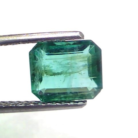 2.61 Ct Certified Untreated Natural Zambian Emerald Gems AAA