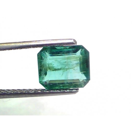 2.61 Ct Certified Untreated Natural Zambian Emerald Gems AAA