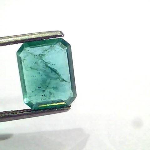 2.67 Ct Untreated Natural Zambian Emerald Gemstone Panna AAA