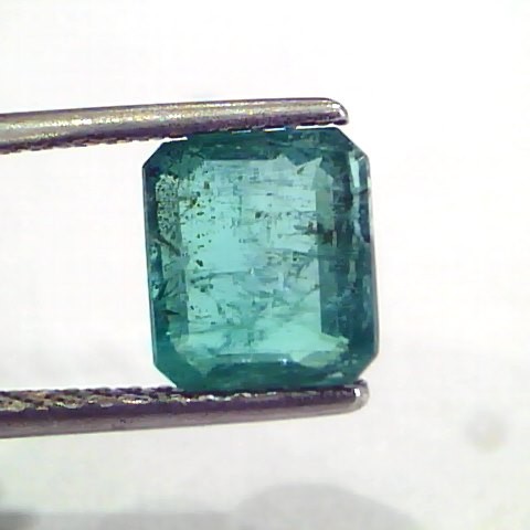 2.63 Ct Untreated Natural Zambian Emerald Gemstone Panna Gems