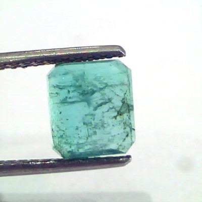 2.63 Ct Untreated Natural Zambian Emerald Gemstone Panna Gems
