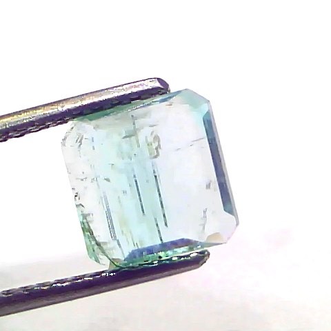 2.69 Ct Certified Untreated Natural Zambian Emerald Panna Gemstone