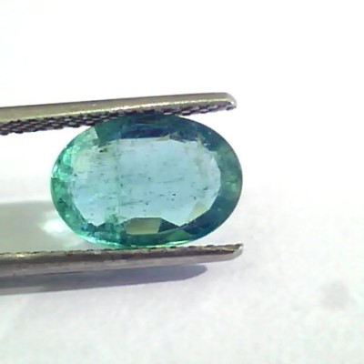 2.71 Ct Untreated Natural Zambian Emerald Gemstone Panna AAA