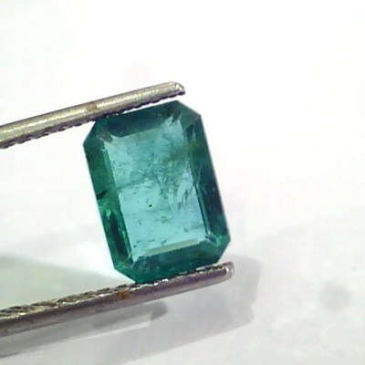 2.68 Ct Untreated Natural Zambian Emerald Gemstone Panna AAA