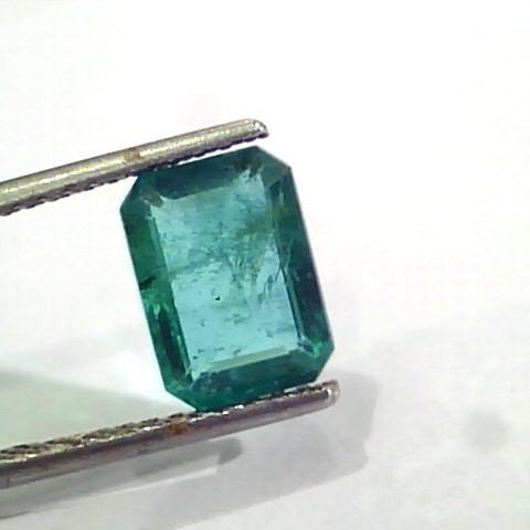 2.68 Ct Untreated Natural Zambian Emerald Gemstone Panna AAA