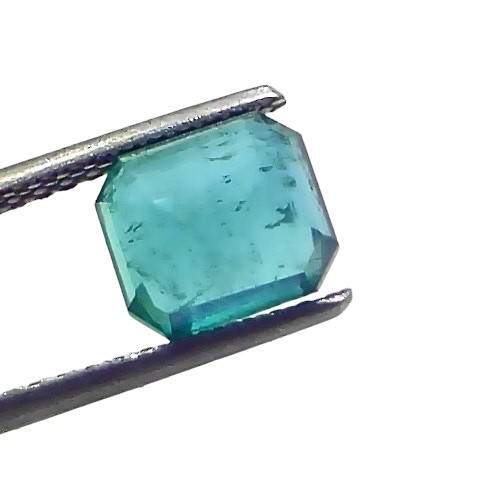 2.64 Ct GII Certified Untreated Natural Zambian Emerald Panna AAA 2.64 Ct GII Certified Untreated Natural Zambian Emerald Panna AAA