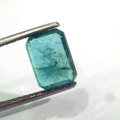 2.68 Ct Untreated Natural Zambian Emerald Gemstone Panna AAA