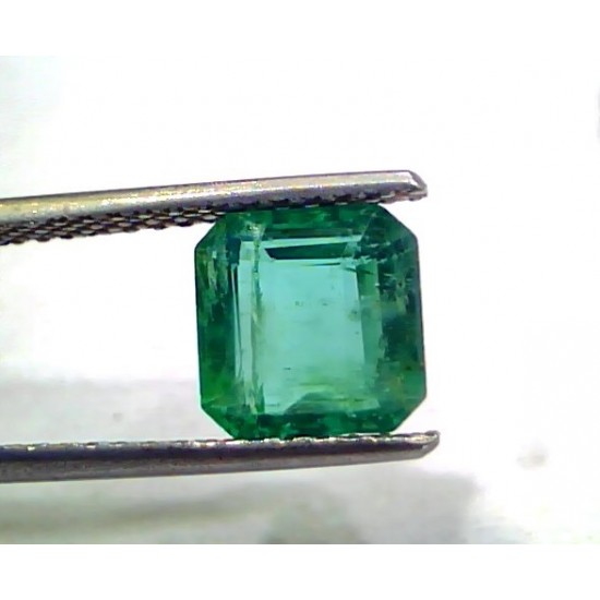 2.66 Ct Untreated Natural Zambian Emerald Gemstone Panna Gems AAAAA