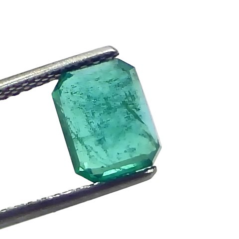 2.66 Ct GII Certified Untreated Natural Zambian Emerald Panna AAA 2.66 Ct GII Certified Untreated Natural Zambian Emerald Panna AAA