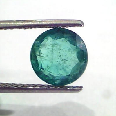 2.67 Ct Untreated Natural Zambian Emerald Gemstone Panna AAA