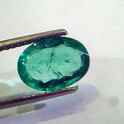 2.66 Ct Untreated Natural Zambian Emerald Gemstone Panna