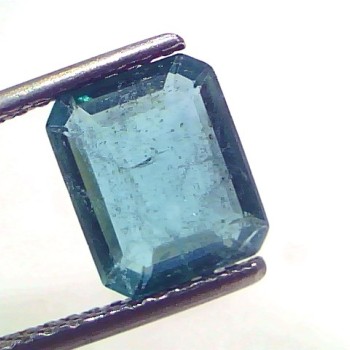 2.67 Ct Certified Untreated Natural Zambian Emerald Gemstone Panna