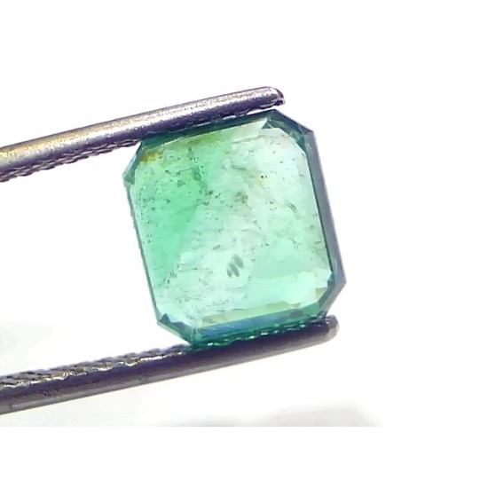 2.67 Ct GII Certified Untreated Natural Zambian Emerald Gemstones