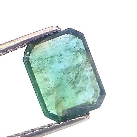 2.80 Ct Certified Untreated Natural Zambian Emerald Gemstone Panna