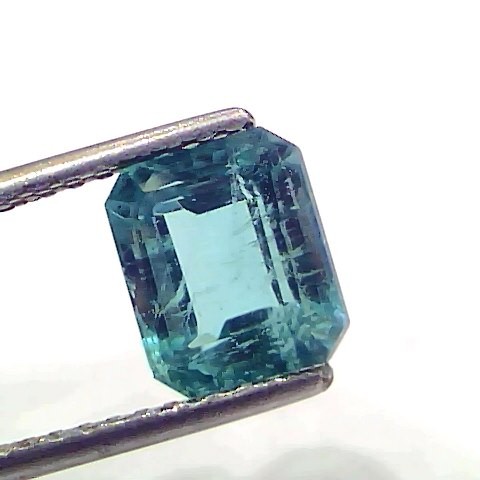 2.70 Ct GII Certified Untreated Natural Zambian Emerald Gemstone AAAAA
