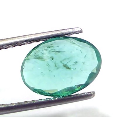 2.70 Ct GII Certified Untreated Natural Zambian Emerald Gems AAAAA