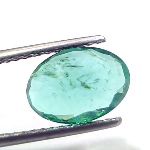 2.70 Ct GII Certified Untreated Natural Zambian Emerald Gems AAAAA